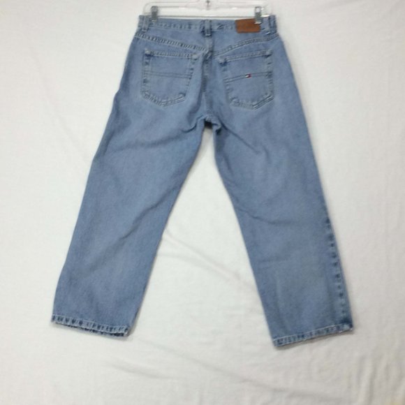 Tommy Hilfiger Light Blue Denim Jeans Capris, sz 6 - Picture 5 of 12